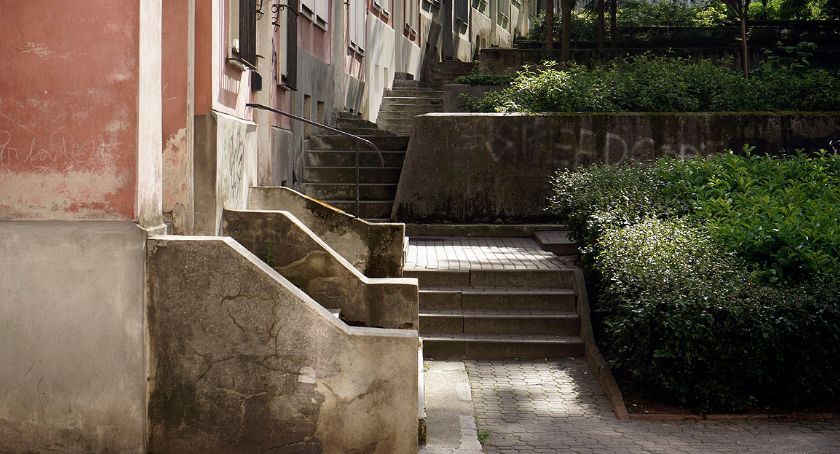 Ulica Bednarska i schody