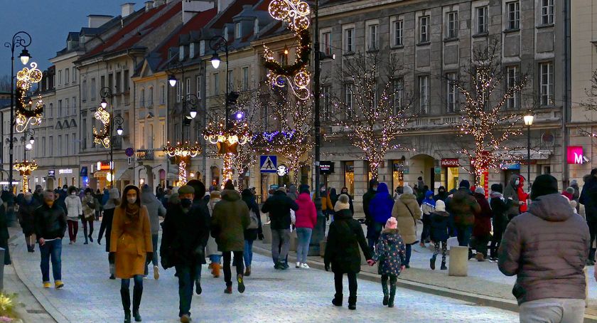 Świąteczne Krakowskie Przedmieście