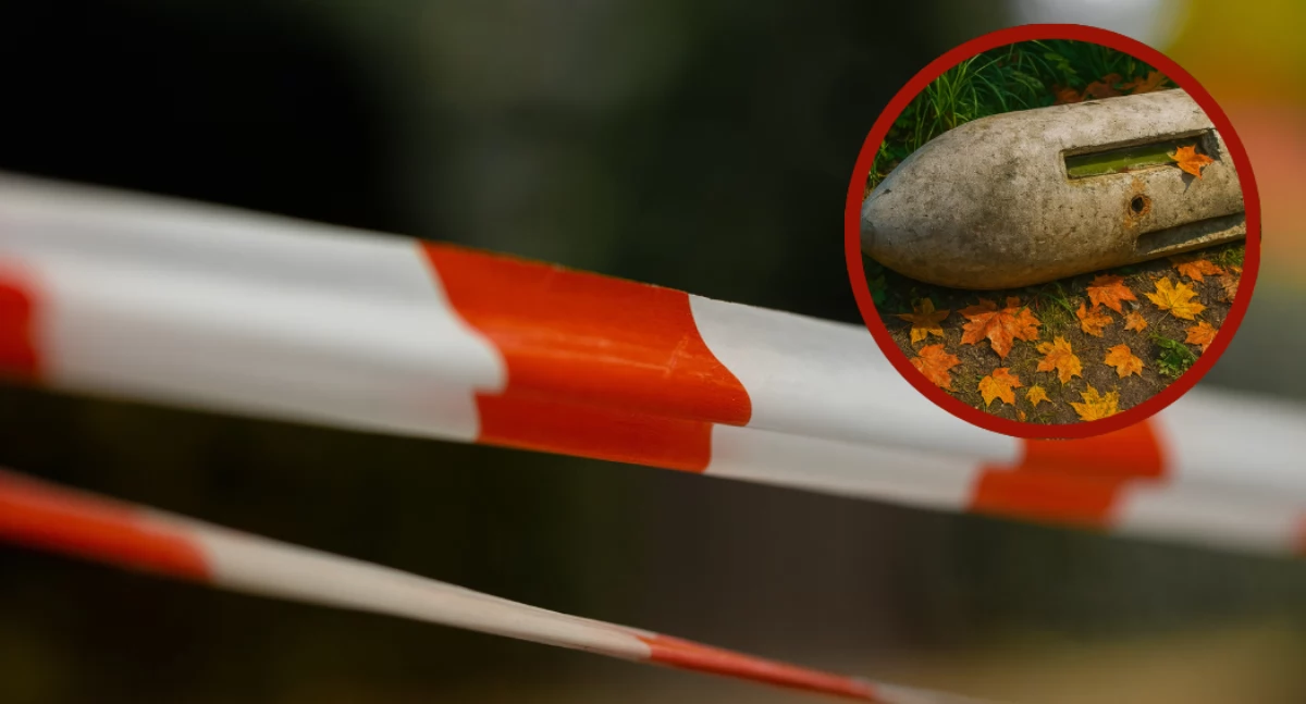 Działania służb, Niewybuch wstrzymał Moście Gdańskim! - zdjęcie, fotografia