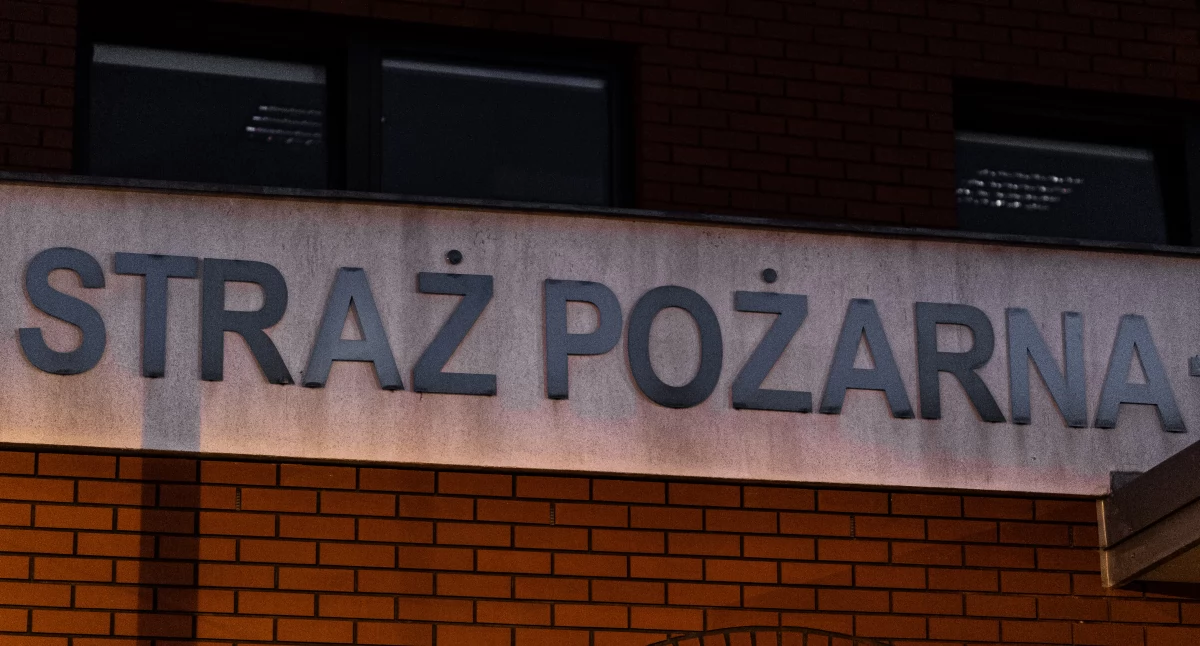 Działania służb, Pożar archiwum UOKiK Ewakuowano osób - zdjęcie, fotografia