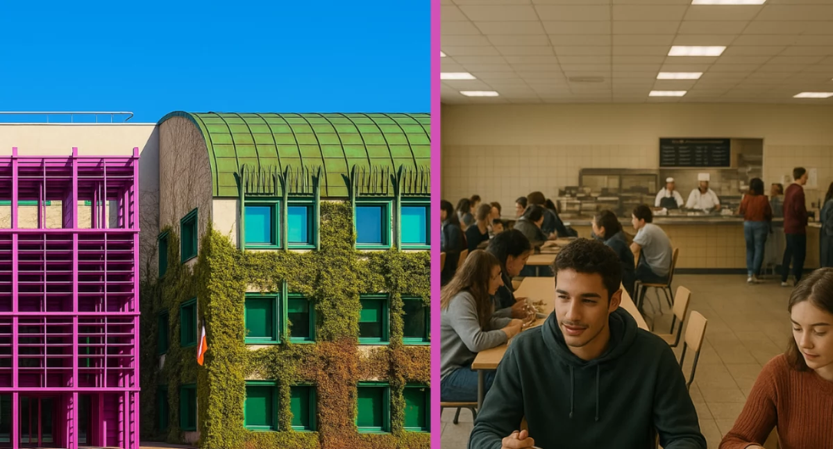 Inwestycje, Tanie obiady studencki jednym stołówka otwarta! - zdjęcie, fotografia
