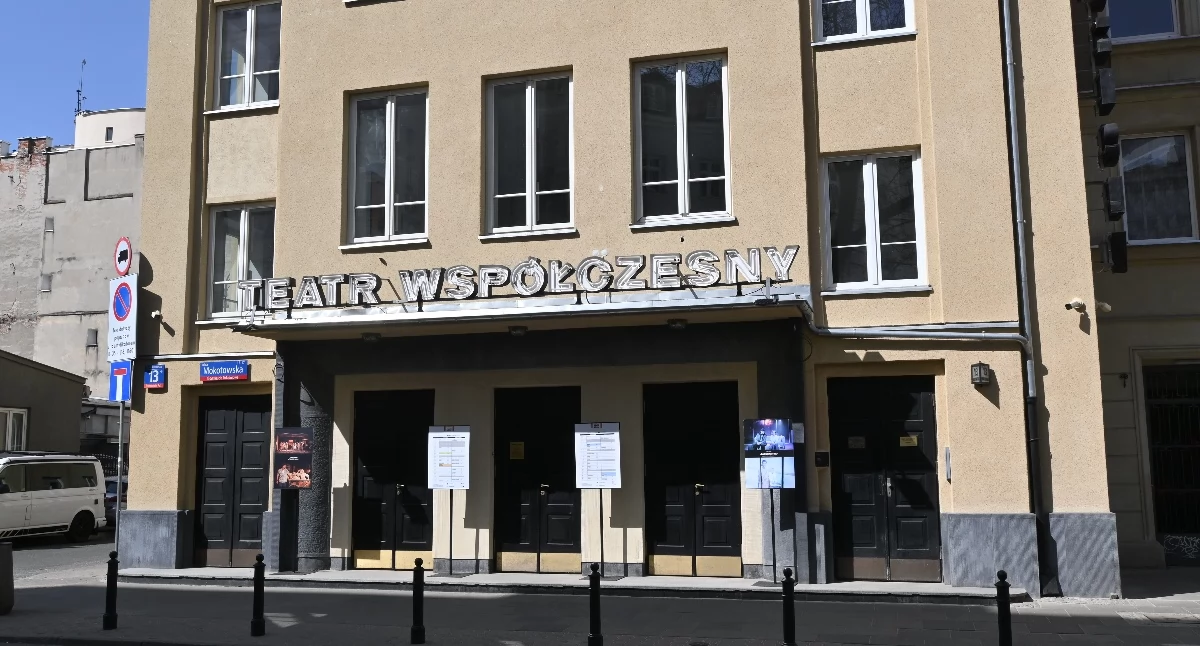 Inwestycje, oblicze Teatru Współczesnego Historyczna elewacja odtworzona - zdjęcie, fotografia