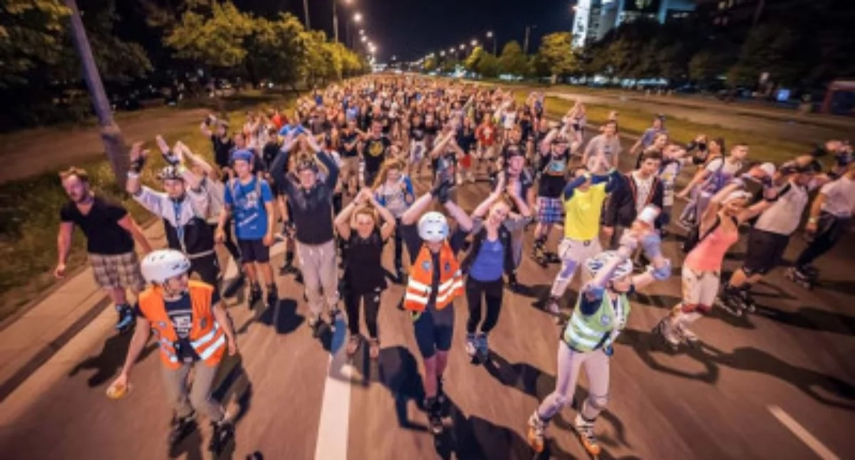 Fot. Nightskating Warszawa