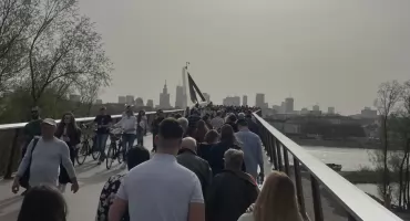 Warszawska kładka nad Wisłą zyskała patronkę. Czy mieszkańcy ją zaakceptują?