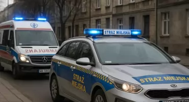 Dramatyczna interwencja w centrum Warszawy. Strażnicy miejscy uratowali życie mężczyzny