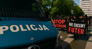 Protest przed Sejmem. Aktywiści apelują o zakaz hodowli zwierząt na futro
