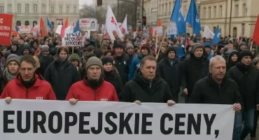 Marsz Niezadowolenia w Warszawie. Związkowcy: „Mamy europejskie ceny, a nie europejskie pensje”