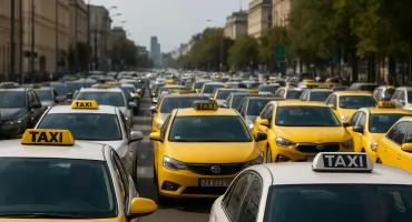 Wielki protest taksówkarzy - Warszawa pod presją blokad