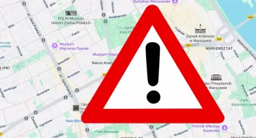 Utrudnienia tramwajowe w centrum Warszawy. Remont torów przy Kinie Femina