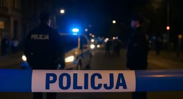 Impreza wymknęła się spod kontroli! Butelki poleciały w stronę policji