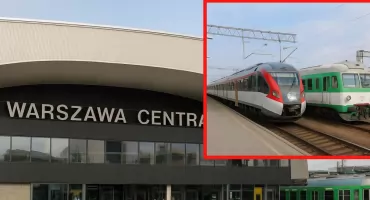Paraliż kolei w stolicy! Warszawa Centralna zamknięta na ponad tydzień