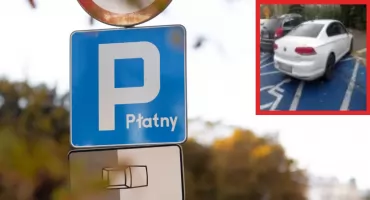 Podrobiona karta parkingowa i odholowany Volkswagen - finał interwencji w Śródmieściu