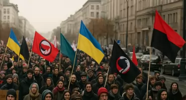 Kontra dla Marszu Niepodległości - ulice stolicy zapełnił pochód antyfaszystowski