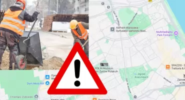 Remont ulicy Andersa - zmiany w komunikacji miejskiej w Warszawie