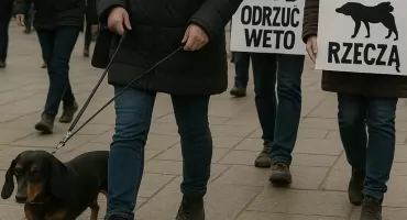 Wielki Marsz dla Zwierząt - Warszawa przeciwko łańcuchom dla psów