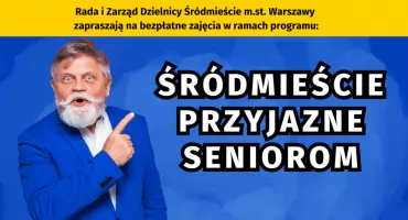 Zajęcia dla seniorów w Śródmieściu - harmonogram i zapisy