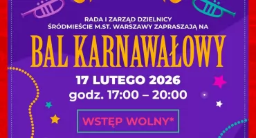 Bal karnawałowy w Teatrze Capitol. Śródmieście zaprasza mieszkańców