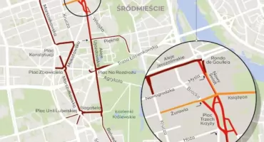 Majówka w Warszawie - wydarzenia i duże zmiany w ruchu
