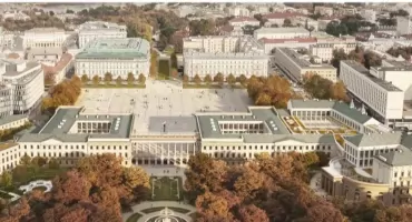 Warszawa planuje odbudowę zabudowy przy placu Piłsudskiego